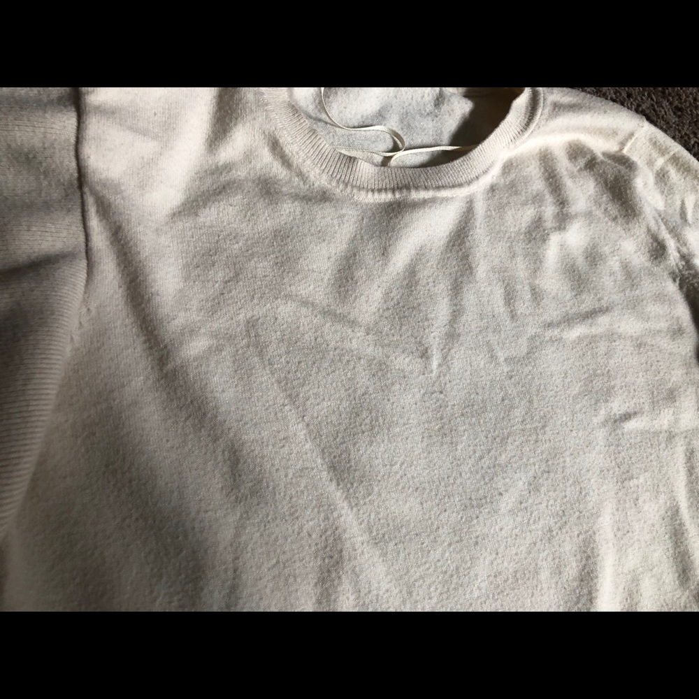 Zara Side Ruffle Cropped Sweater - Picture 5 of 7